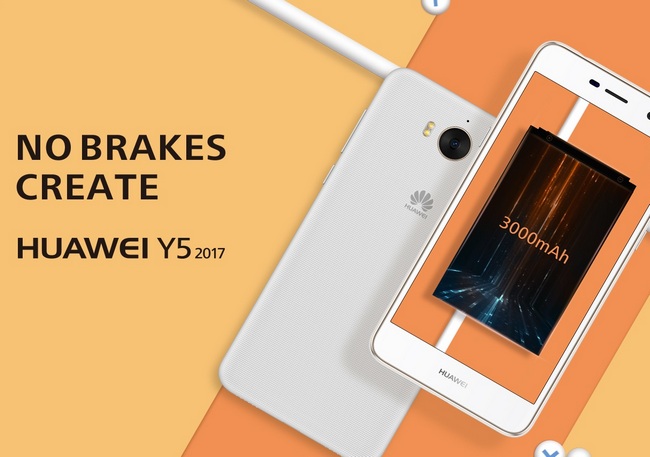 Новая версия смартфона Huawei Y5 получила вдвое больше памяти