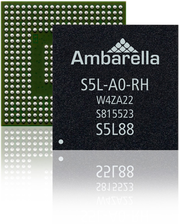Однокристальные системы Ambarella S5L рассчитаны на выпуск по нормам 14 нм