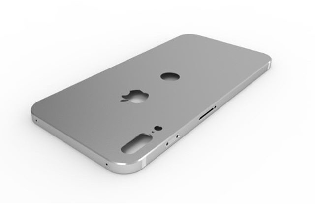 Дизайнер создал трехмерную модель корпуса iPhone 8 на без утекшего в Сеть чертежа