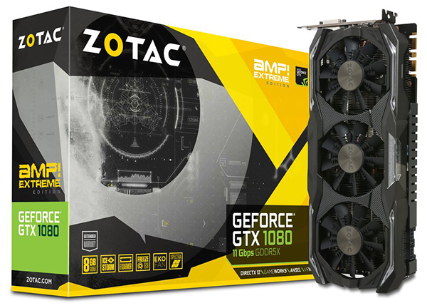 Zotac GeForce GTX 1080 AMP Extreme+