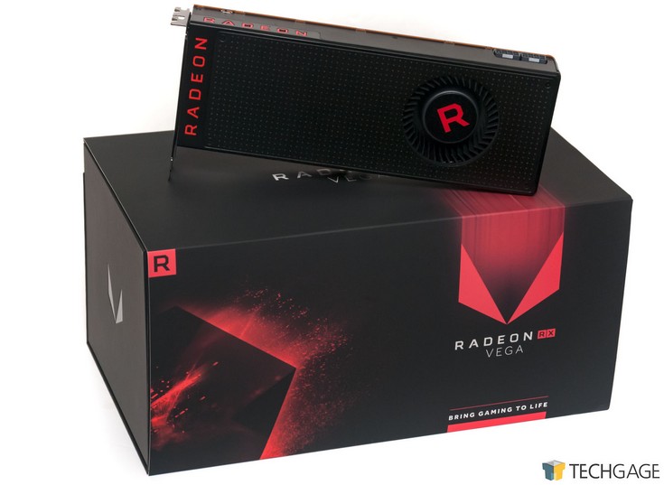 Базовая версия Radeon RX Vega 64 похожа на RX 480