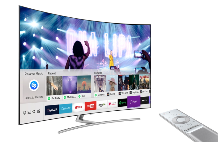 Shazam теперь работает и на умных телевизорах Samsung