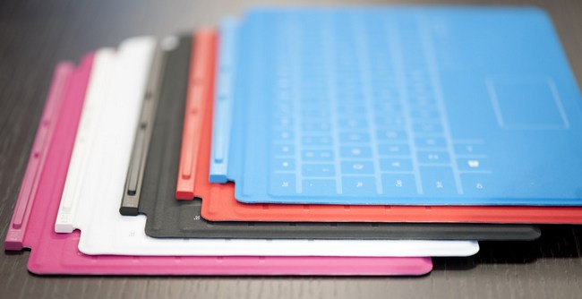 Microsoft может работать над чехлом-клавиатурой Touch Cover для iPad