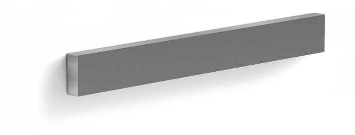 Звуковая панель Samsung NW700 Soundbar Sound+ толщиной 53,5 мм предусматривает крепление на стену