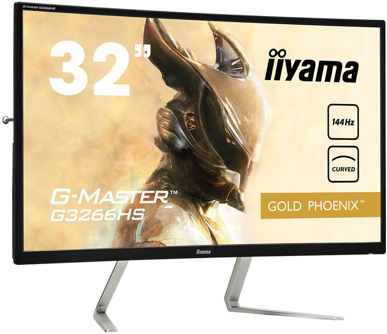G-Master G3266HS Gold Phoenix — первый монитор iiyama с вогнутым экраном