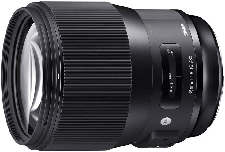 Объектив Sigma 135mm F1.8 DG HSM Art будет выпускаться в вариантах для камер Canon, Nikon и Sigma