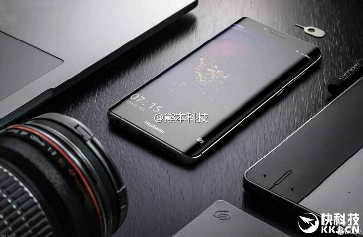 Huawei P10 Plus получит сильный изгиб дисплея