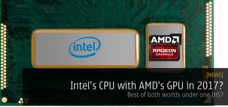 Intel ещё до конца года выпустит процессор с GPU, использующим технологии AMD