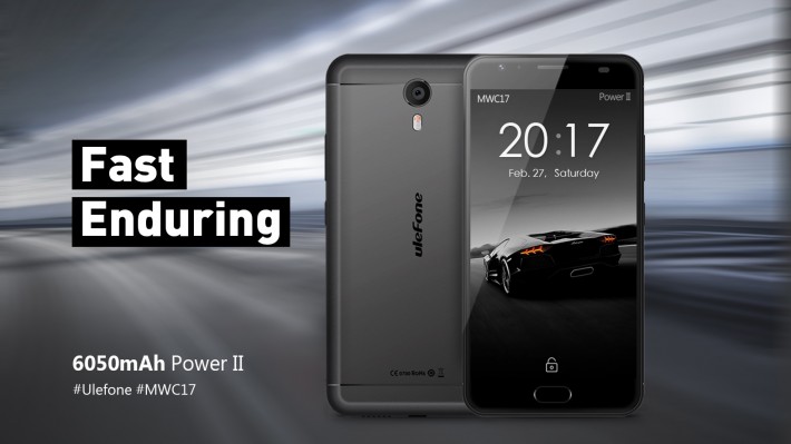 Смартфон Ulefone Power 2 получит ОС Android 7.0 и аккумулятор емкостью более 6000 мА·ч