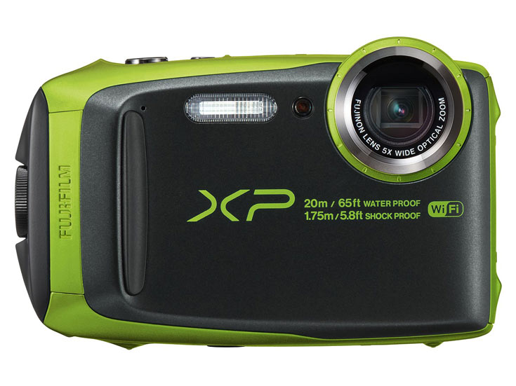 Камера Fujifilm FinePix XP120 выдерживает падения с высоты до 1,75 м и погружения на глубину до 20 м
