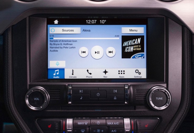 Автомобили Ford с системой Sync 3 получат полную поддержку голосового помощника Alexa до осени текущего года
