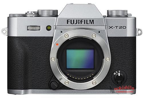 Опубликованы изображения фотокамер Fujifilm X100F и X-T20