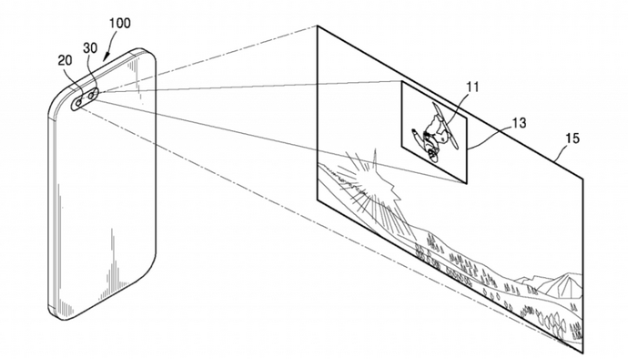 Samsung патентует сдвоенную камеру для своих мобильных устройств