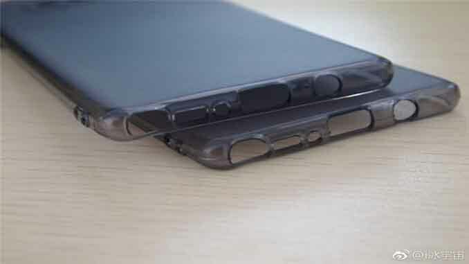 Изображение чехла для смартфона Samsung Galaxy Note 8 подтверждает наличие разъема 3,5 мм