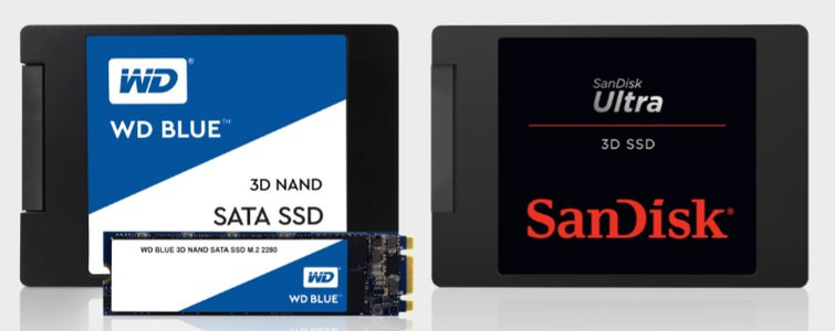 В новых SSD используется флэш-память 3D BiCS FLASH NAND