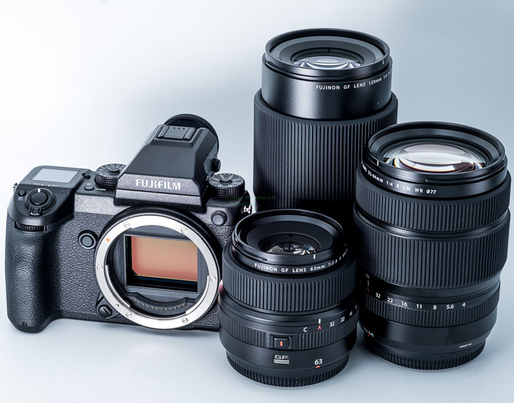 Названы следующие объективы для камеры Fujifilm GFX 50S