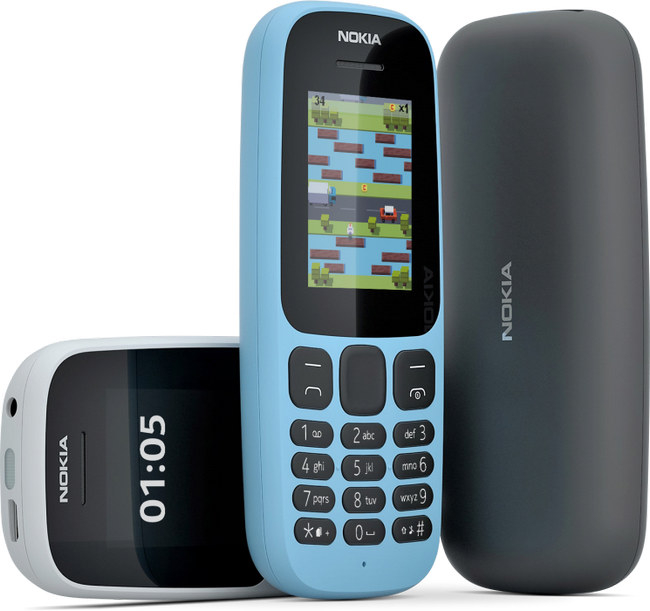 Представлены мобильные телефоны Nokia 105 и Nokia 130