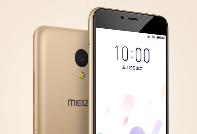 Представлен бюджетный смартфон Meizu A5 стоимостью около $100
