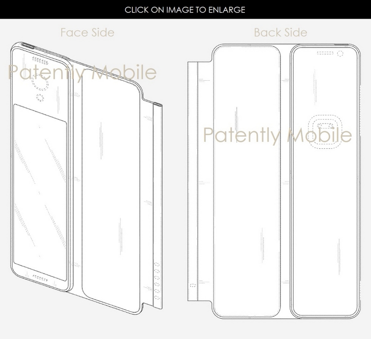 Samsung Display запатентовала несколько новых видов дисплеев, которые могут менять размер