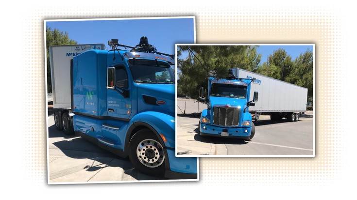 Waymo тестирует беспилотный грузовик на основе Peterbilt 579