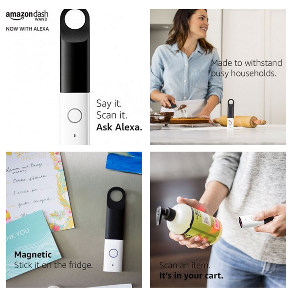Устройство Amazon Dash Wand поможет заказать продукты и ответит на вопросы