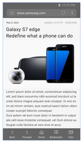 Samsung сделала доступным ПО Samsung Internet Browser для сторонних смартфонов