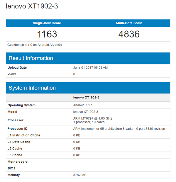Смартфон Moto M2 может получить SoC Helio X20 и 4 ГБ ОЗУ