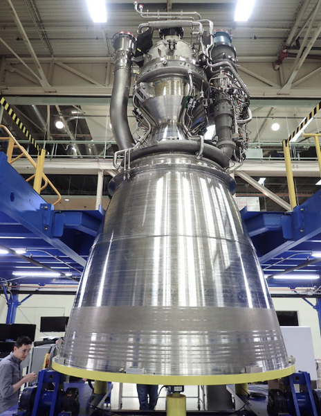 У Blue Origin готов первый двигатель BE-4