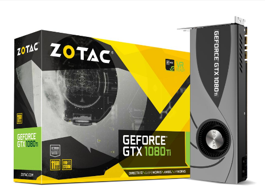 Zotac приготовила четыре карты GTX 1080 Ti
