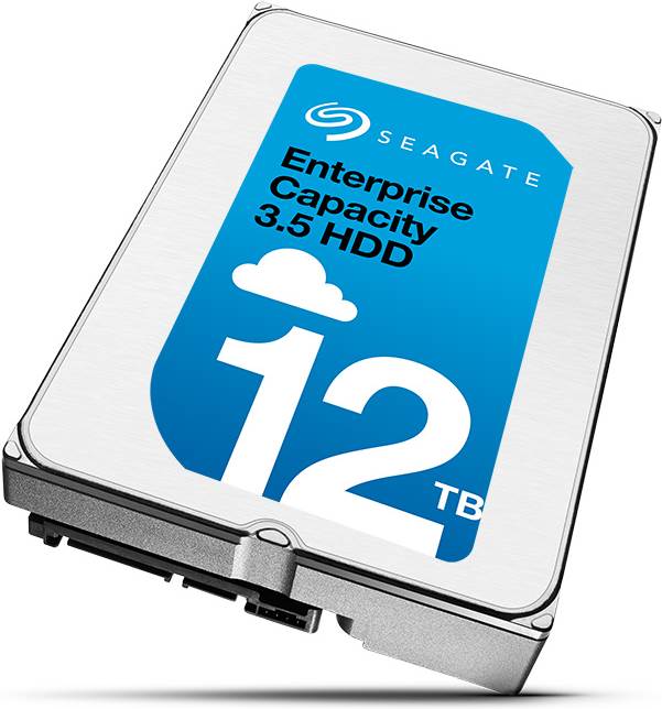Представлен накопитель Seagate Enterprise Capacity 3.5 HDD объемом 12 ТБ