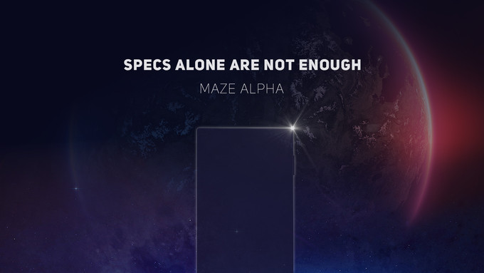 Безрамочный смартфон Maze Alpha должен составить конкуренцию Xiaomi Mi Mix