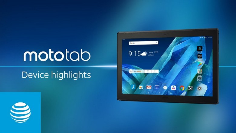 Lenovo выпустит планшет MotoTab