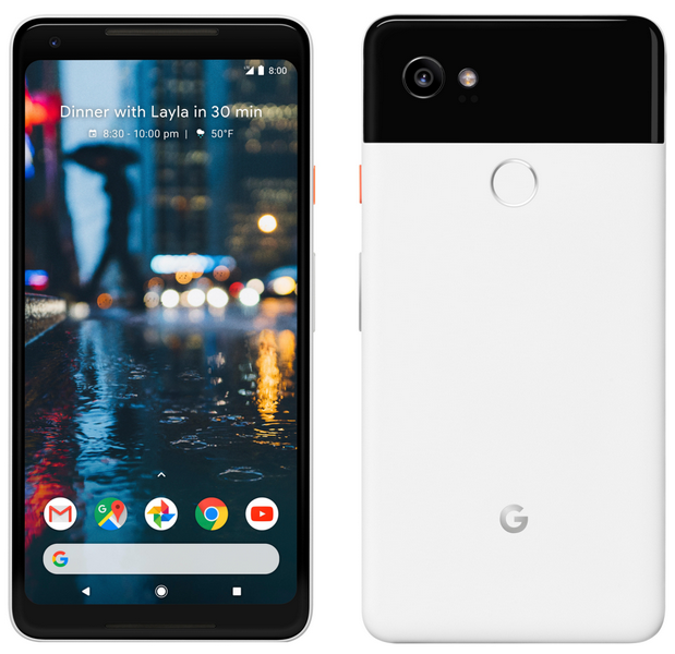 Смартфон Google Pixel XL 2 получит дисплей 18:9