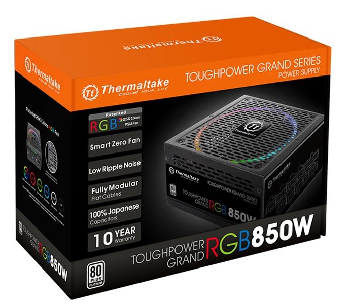 Thermaltake представила блоки питания Toughpower Grand RGB Platinum