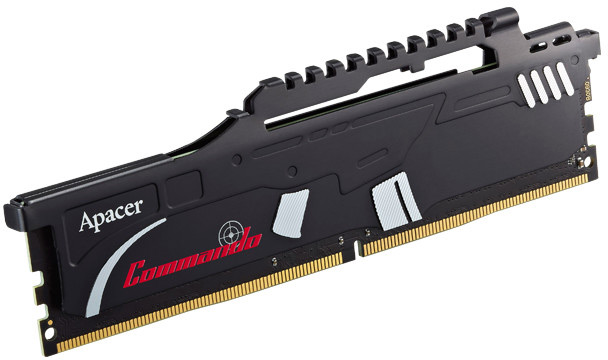 Самая быстрая модель серии Apacer Commando DDR4 работает на эффективной частоте 3466 МГц с задержками 18-18-18-42