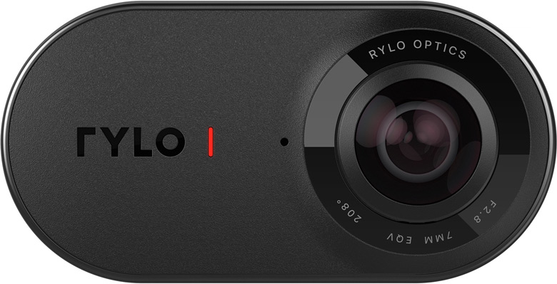 Панорамная камера Rylo спроектирована в расчете на использование совместно со смартфоном