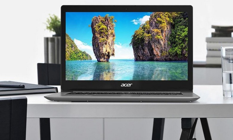 Acer Swift 3 с CPU Core i5-8250U уже можно купить
