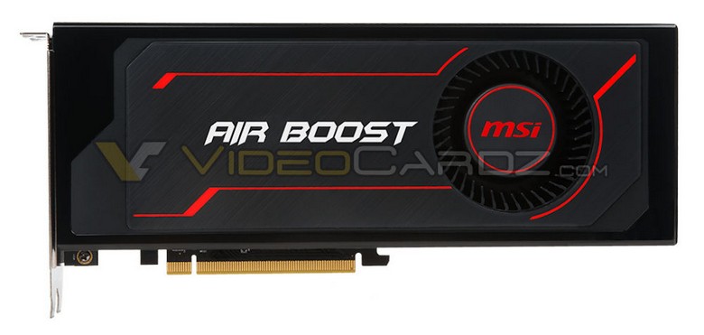 MSI Radeon RX Vega 64 Air Boost получит кулер турбинного типа