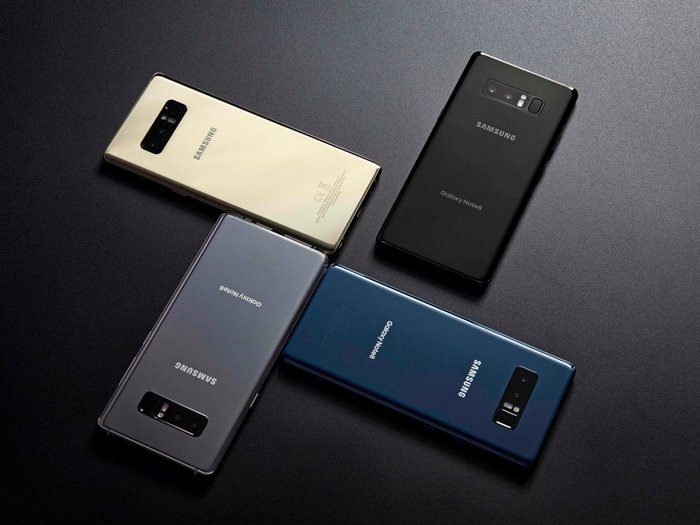 Смартфон Samsung Galaxy Note8 установил рекорд по продажам на Британских островах