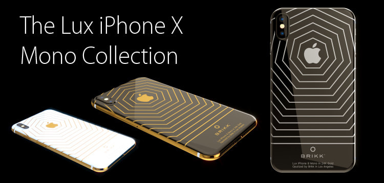 Смартфоны iPhone X, украшенные драгоценными металлами, доступны для предзаказа по цене от $7495 до $69995 