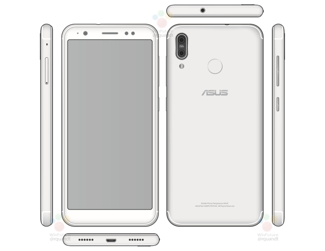 Опубликованы характеристики и изображение смартфона Asus Zenfone 5 X00PD