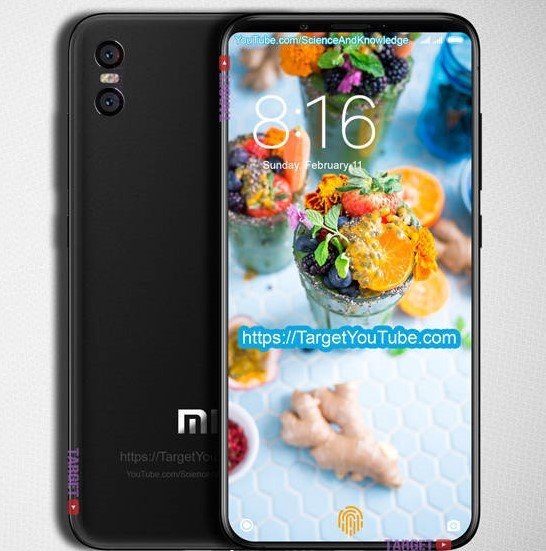 Появились новые компьютерные изображения смартфона Xiaomi Mi 7 