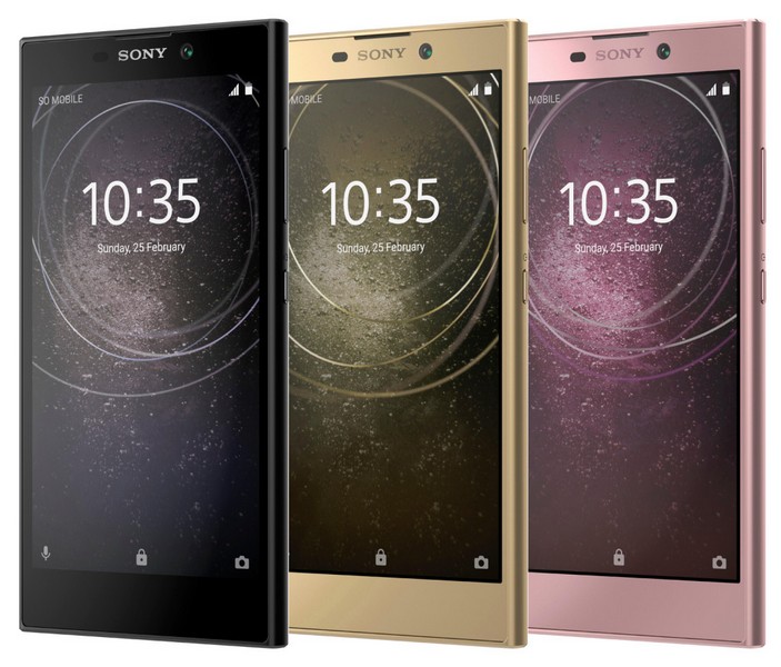 Смартфоны Sony Xperia XA2, XA2 Ultra и L2 не будут кардинально отличаться от предшественников
