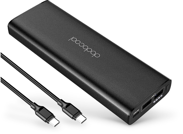 Внешний аккумулятор Dodocool емкостью 20100 мА•ч может полностью зарядить MacBook