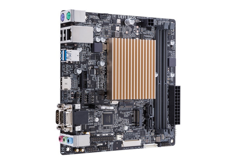 Плата Asus Prime J4005I-C получила CPU Celeron J4005