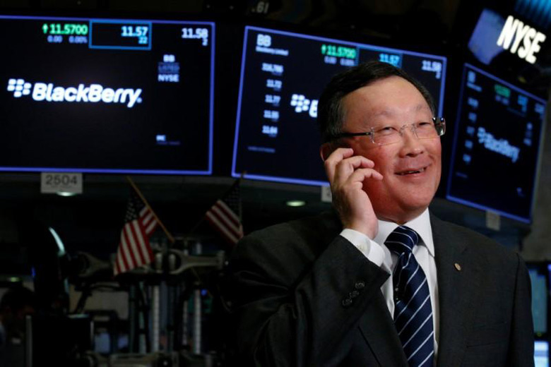 Джон Чен (John Chen) пришел в BlackBerry в ноябре 2013 года
