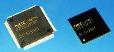 32-битный RISC контроллер для низковольтных устройств от NEC
