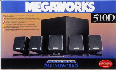 Cambridge Soundworks Megaworks 510D: колонки в дополнение к Audigy