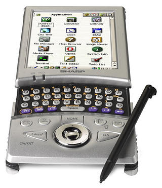 Новый PDA от Sharp - SL-5000D