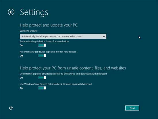 Скриншот Windows 8 Consumer Preview